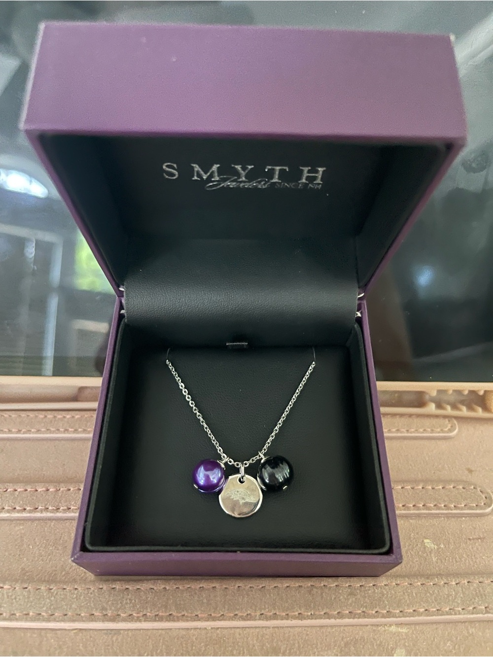 Smythe Jewlers Baltimore Ravens vintage necklace.